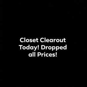 Closet Clearout!